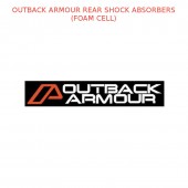 OUTBACK ARMOUR REAR SHOCK ABSORBERS (FOAM CELL) - OASU0160024FC